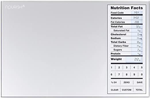 Greater Goods Kitchen Scale With Nutritional Data Greater Goods